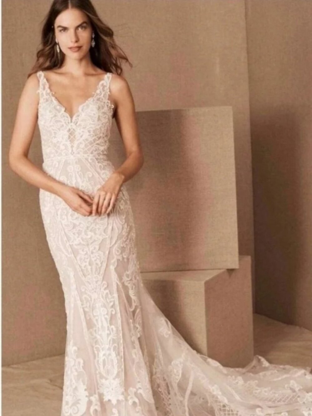 BHLDN Wtoo Viola Wedding Dress Size 24 Unaltered
